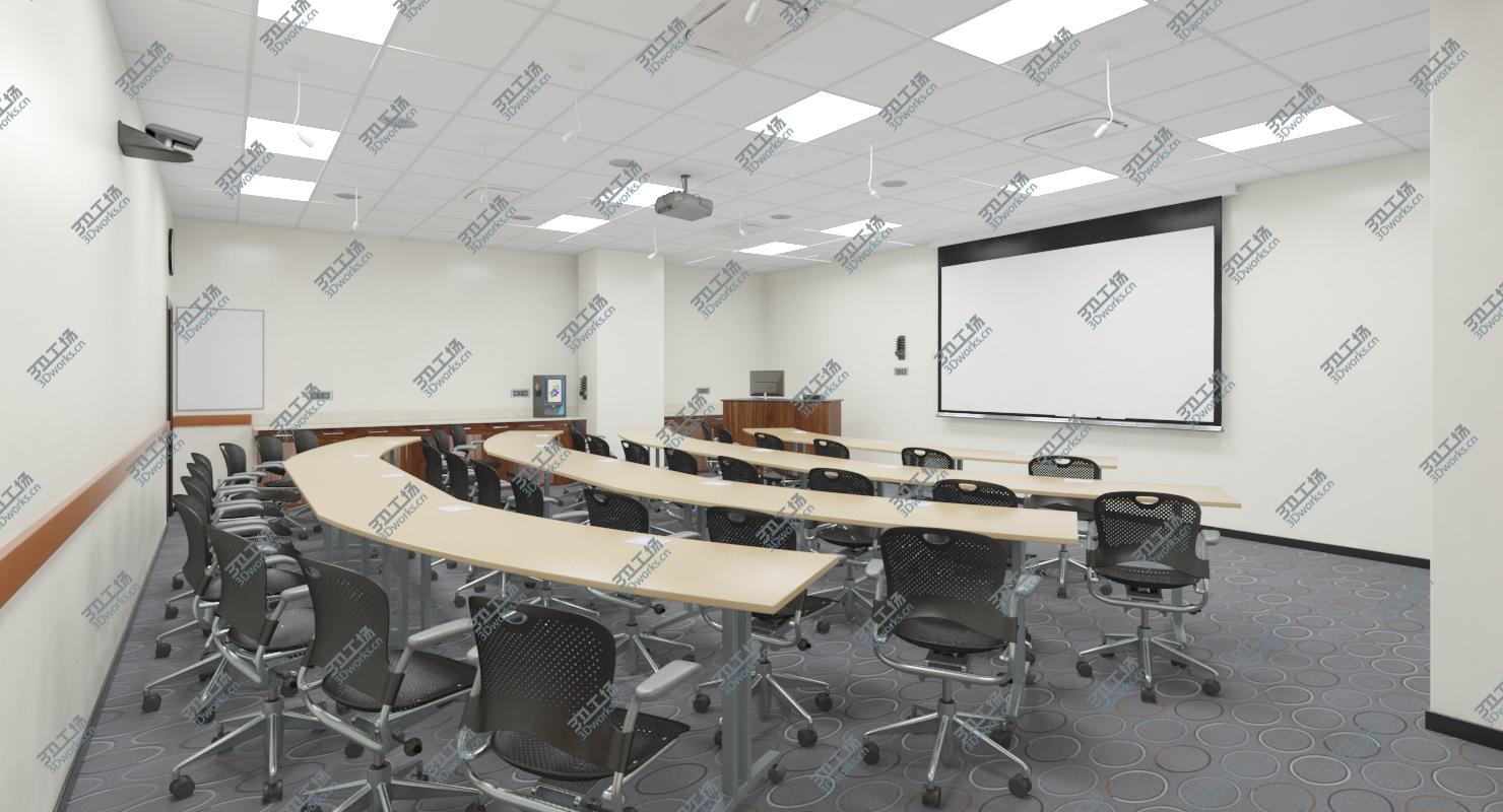 images/goods_img/2021040232/Photorealistic Classroom Architecture 006 V4 3D model/5.jpg
